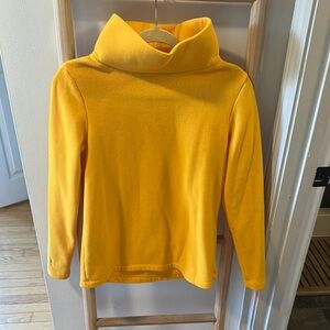 Dudley Stephens Park Slope Yellow Turtleneck Fleece